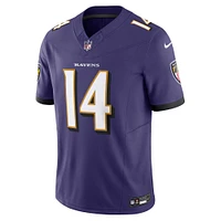 Men's Nike Kyle Hamilton Purple Baltimore Ravens Vapor F.U.S.E. Limited Jersey