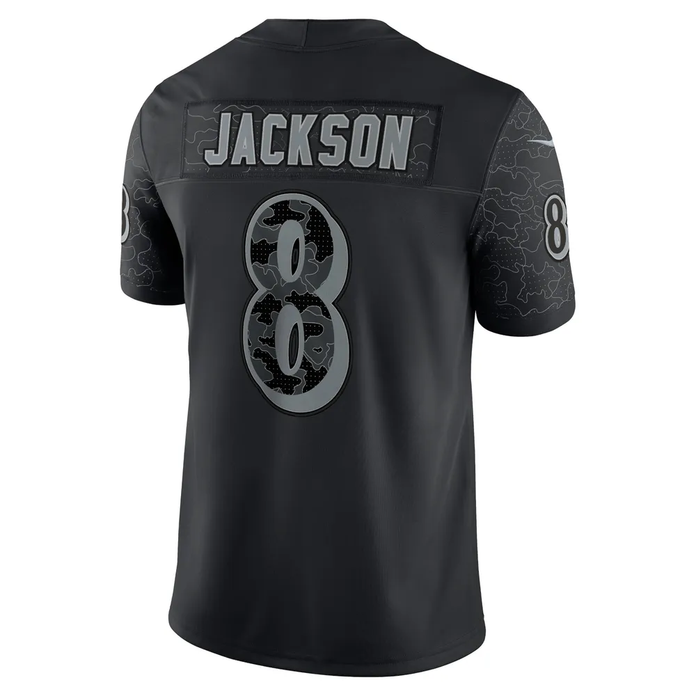 Nike Men's Lamar Jackson Gray Baltimore Ravens Atmosphere Fashion