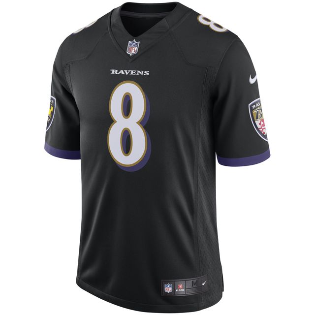 LAMAR JACKSON Baltimore RAVENS Nike BLACK Speed Machine LIMITED Jersey Sz  S-XXL