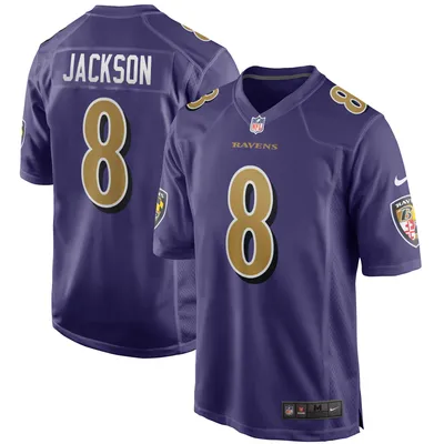 Nike Men's Nike Lamar Jackson Black Baltimore Ravens RFLCTV Limited Jersey