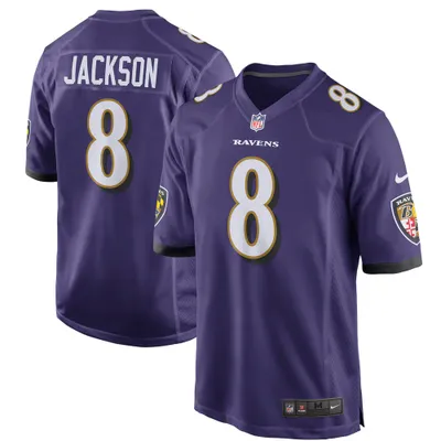 NFL Baltimore Ravens Atmosphere (Lamar Jackson) Women's Fashion Football  Jersey