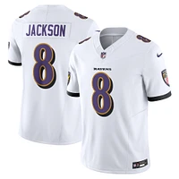 Nike Lamar Jackson pour homme Blanc Baltimore Ravens Vapor F.U.S.E. Maillot limité