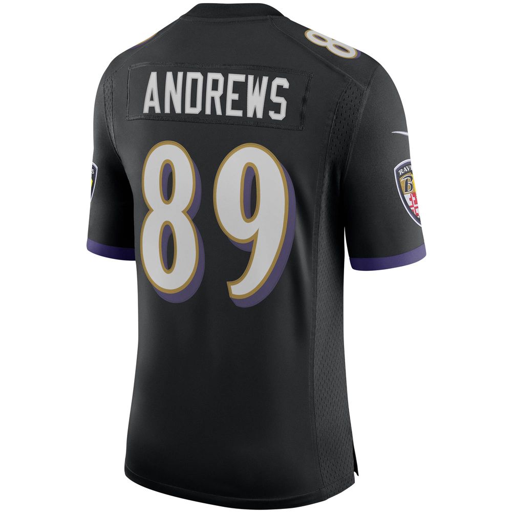 Men's Nike Mark Andrews White Baltimore Ravens Game Jersey