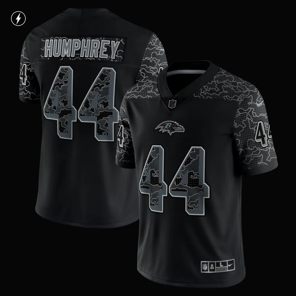 Men's Nike Marlon Humphrey White Baltimore Ravens Game Jersey