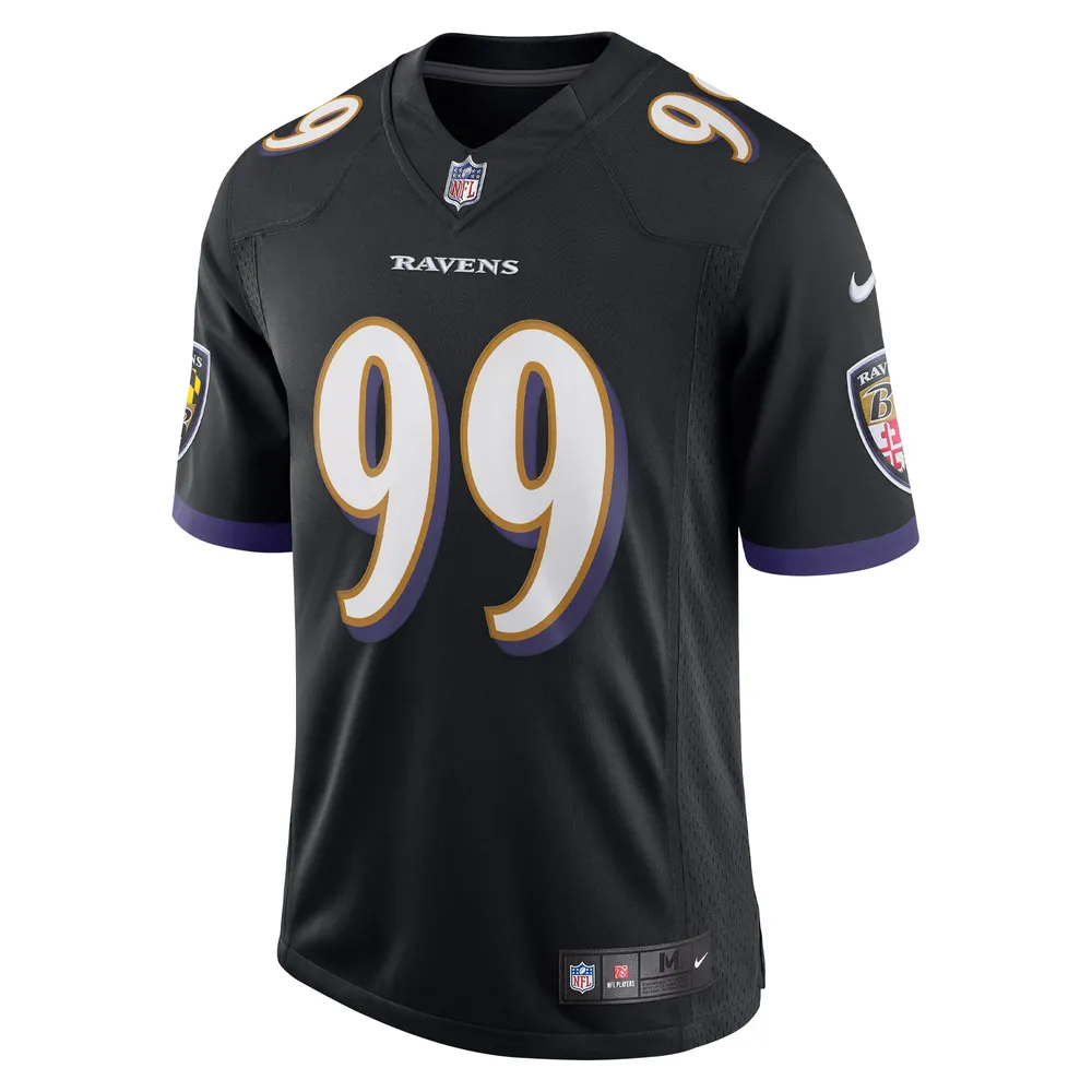 Maillot Nike Odafe Oweh Baltimore Ravens Vapor Limited pour homme, noir