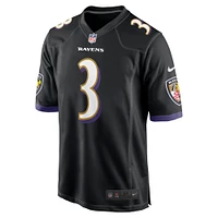 Men's Nike Odell Beckham Jr. Black Baltimore Ravens Alternate Game Jersey