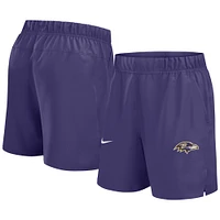 Short Nike violet Baltimore Ravens Blitz Victory Performance pour homme