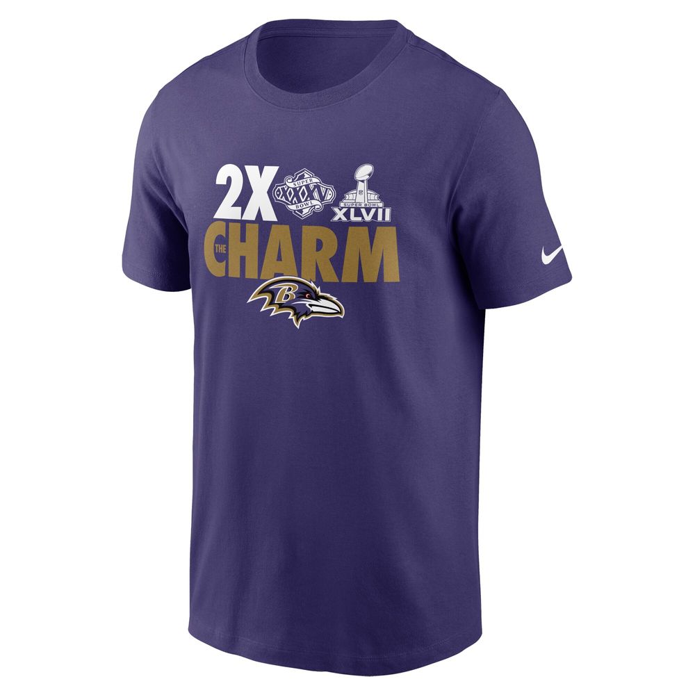 Men's Baltimore Ravens Hometown Collection 2x Super Bowl Champions T-Shirt