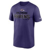 Men's Nike Purple Baltimore Ravens Legend Community Performance T-Shirt