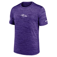 Men's Nike Purple Baltimore Ravens Sideline Velocity Performance T-Shirt