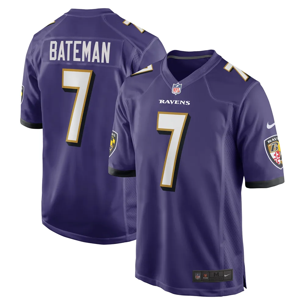 Lids Rashod Bateman Baltimore Ravens Nike Game Player Jersey