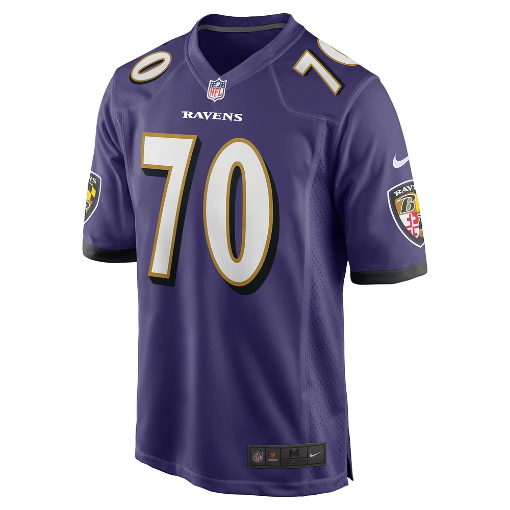 Maillot Nike Roger Rosengarten violet pour homme des Baltimore Ravens