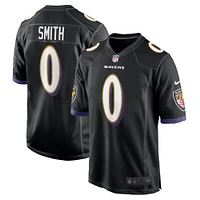 Men's Nike Roquan Smith Baltimore Ravens Team Game Jersey