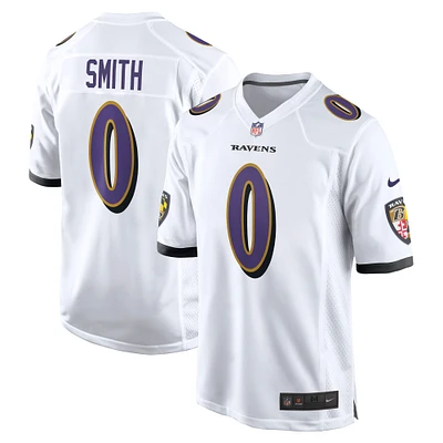 Nike Roquan Smith Blanc Baltimore Ravens Maillot de match pour homme