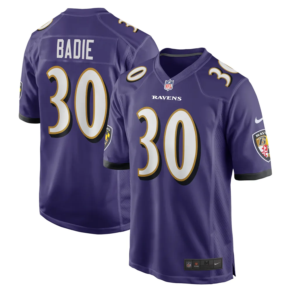 Lids Tyler Badie Baltimore Ravens Nike Player Game Jersey - Purple