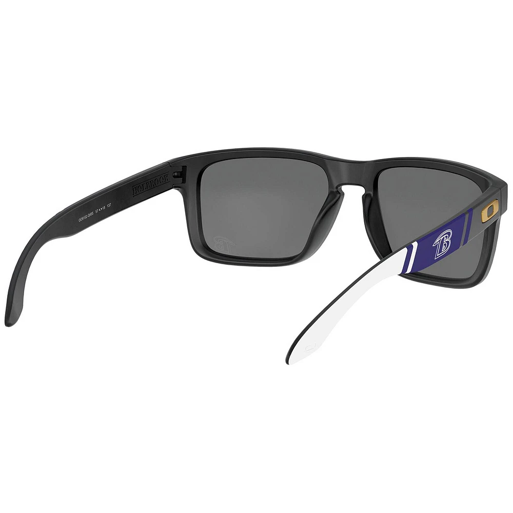 Men's Oakley Baltimore Ravens Holbrook Logo Sunglasses