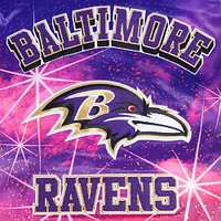 Veste à boutons-pression en satin sublimé Pro Standard Black Baltimore Ravens pour homme