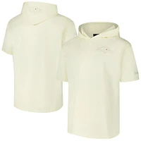 Sweat à capuche manches courtes neutre Pro Standard Cream Baltimore Ravens pour hommes