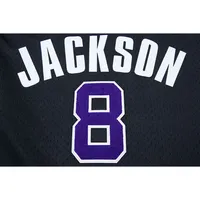 Lamar Jackson Baltimore Ravens T-Shirt Youth Size L Large Purple Name &  Number