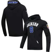 Men's Pro Standard Micah Parsons Navy Dallas Cowboys Player Name & Number  Pullover Hoodie