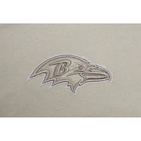 T-shirt à épaules tombantes Pro Standard Tan pour homme des Baltimore Ravens