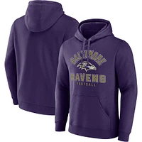 Men's  Purple Baltimore Ravens Between the Pylons Pullover Hoodie