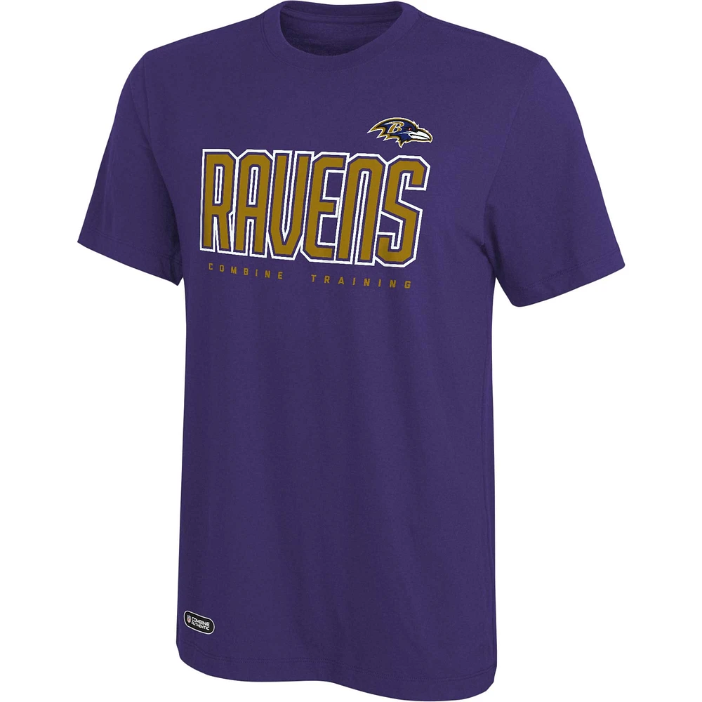 T-shirt violet Prime Time des Ravens de Baltimore pour homme