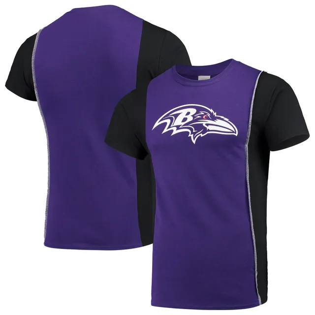 Lids Baltimore Ravens Refried Apparel Sustainable Split T-Shirt -  Black/Heathered Gray