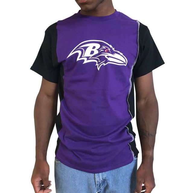 T-shirt Refried Vêtements violet/noir des Ravens de Baltimore durable pour hommes