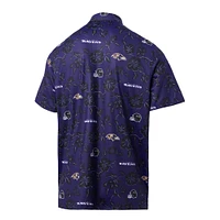 Polo Reyn Spooner pour homme Baltimore Ravens Pua Performance violet