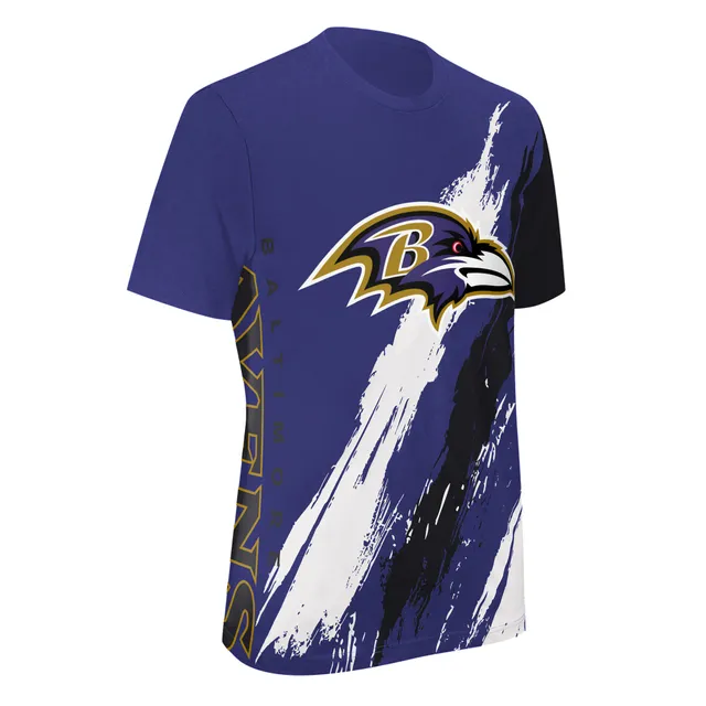 Lids Baltimore Ravens Starter Women's Lead Game Lace-Up V-Neck 3/4-Sleeve T- Shirt - Purple