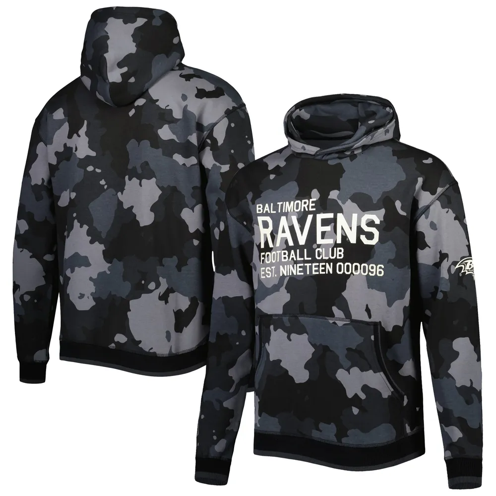 Purple Ravens Camo Kids T-Shirt