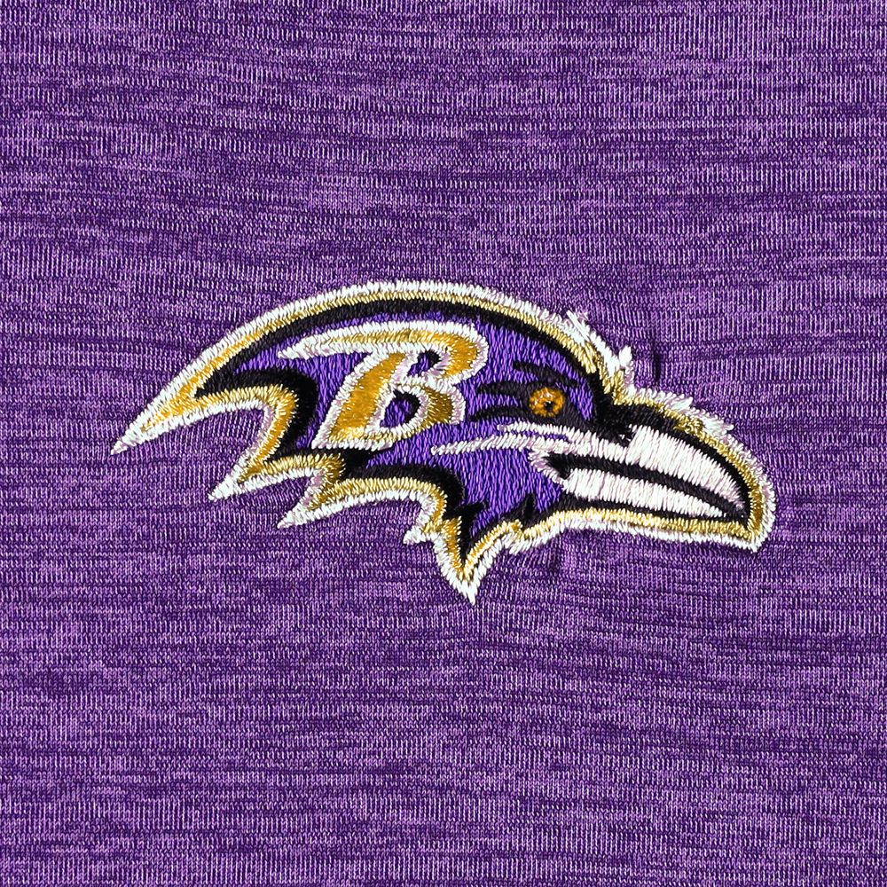 Men's Tommy Bahama Purple Baltimore Ravens Delray Frond IslandZone Polo