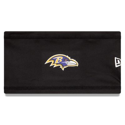 New Era Black Baltimore Ravens COOLERA Official Training Camp Headband