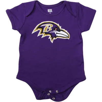 Baltimore Ravens Newborn & Infant Team Logo Bodysuit - Purple