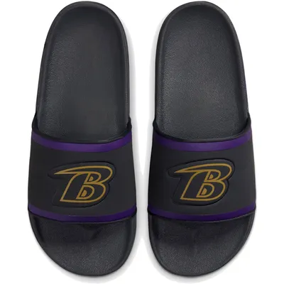 Baltimore Ravens Nike Off-Court Wordmark Slide Sandals