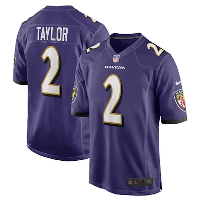 Nike Youth Baltimore Ravens Tyrod Taylor Team Color Game Maillot
