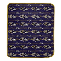 Ensemble de couvertures Pegasus Baltimore Ravens 60" x 70" Home & Away deux pièces