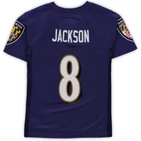 : Preschool Lamar Jackson Purple Baltimore Ravens