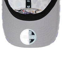 Preschool New Era White Baltimore Ravens Active Leopard 9TWENTY Adjustable Hat