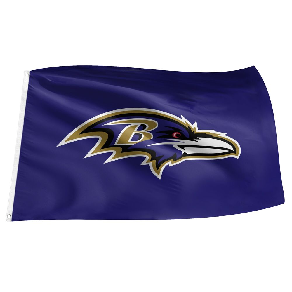 Purple Baltimore Ravens 3' x 5' Flag