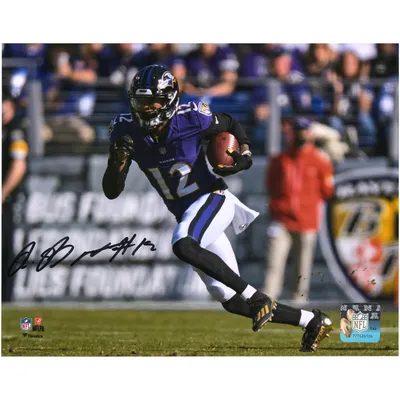 Lids Patrick Queen Baltimore Ravens Fanatics Authentic Autographed 8' x 10'  Purple Jersey Photograph
