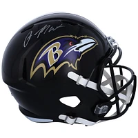 Rashod Bateman Baltimore Ravens Autographed Riddell Speed Replica Helmet