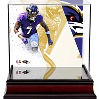 Rashod Bateman Baltimore Ravens Deluxe Mini Helmet Case