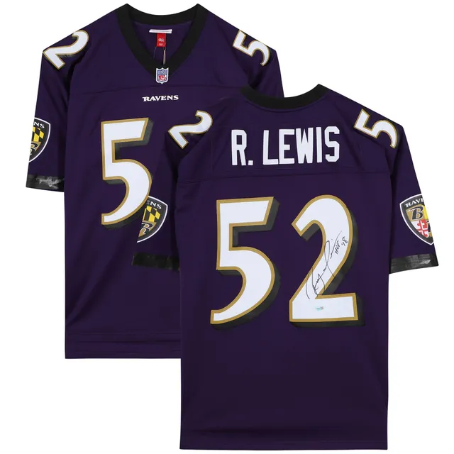 Men's Mitchell & Ness Ed Reed Black Baltimore Ravens Legacy Replica Jersey