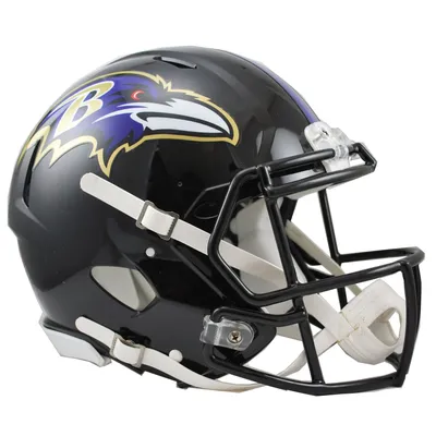 Riddell Baltimore Ravens Revolution Speed ​​Casque de football authentique pleine grandeur