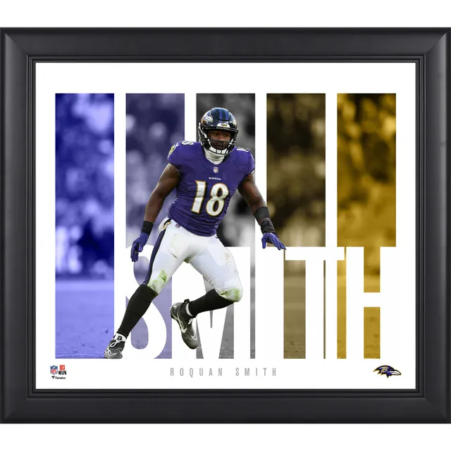 Baltimore Ravens Roquan Smith Purple Jersey