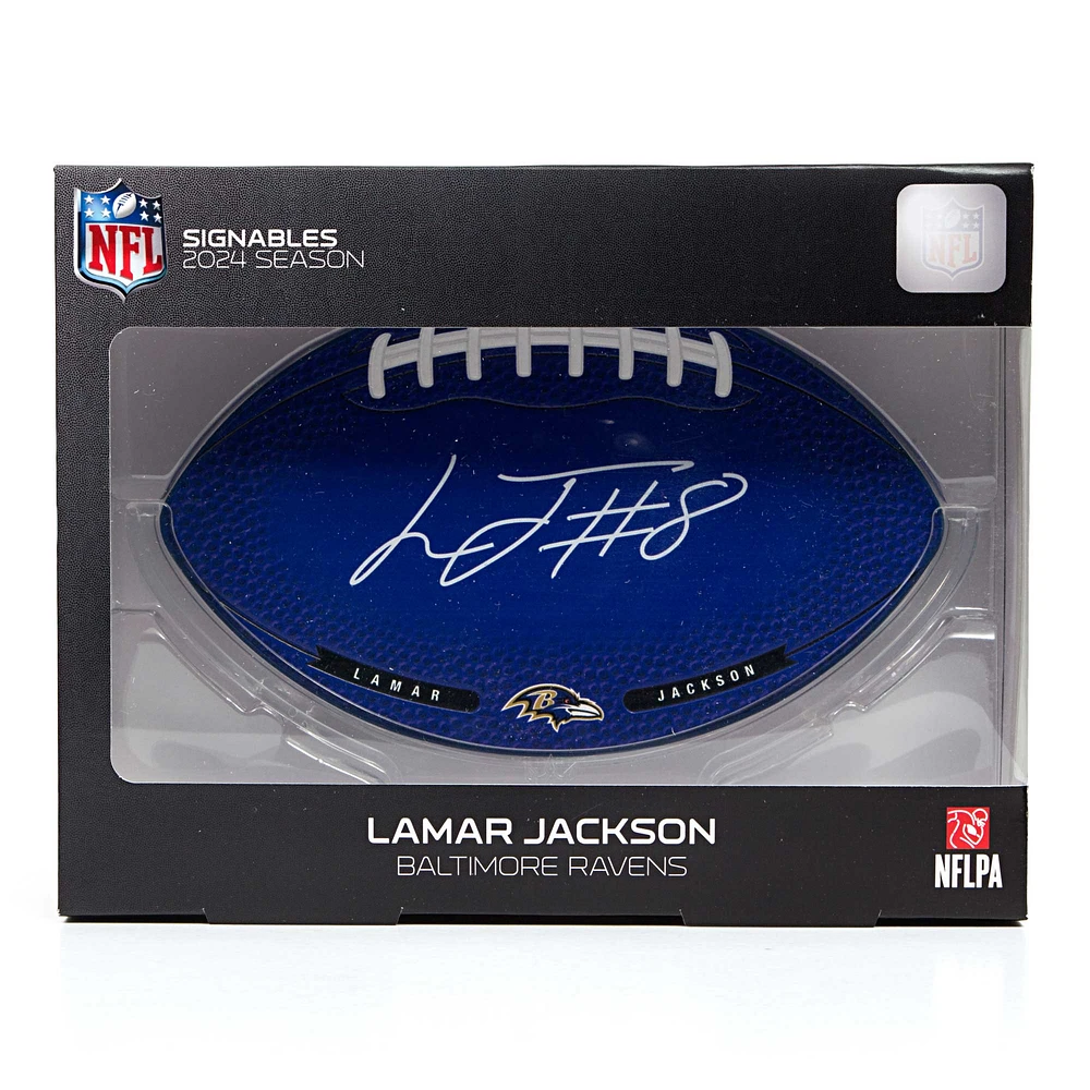 Signables Lamar Jackson Baltimore Ravens NFL 2024 Objet de collection