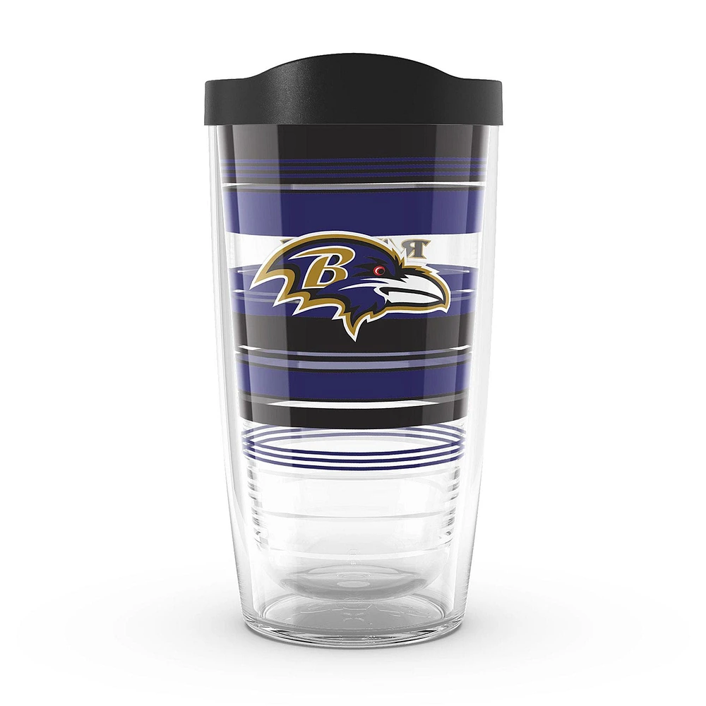 Tervis Ravens de Baltimore 16oz. Gobelet classique à rayures Hype