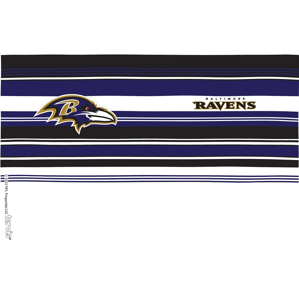 Tervis Ravens de Baltimore 16oz. Gobelet classique à rayures Hype